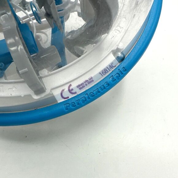 Perplexus Toy Epic Maze Ball Brain Teaser 3d Gravity Puzzle Mind Blue        (I) - Picture 6 of 6